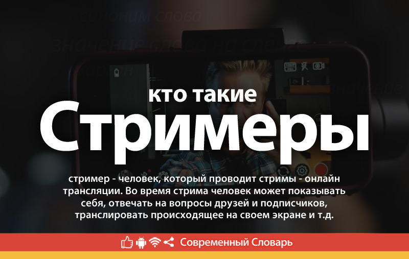 Что такое Стример?